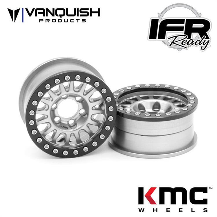 Vanquish KMC 1.9 KM445 Impact Clear Anodized