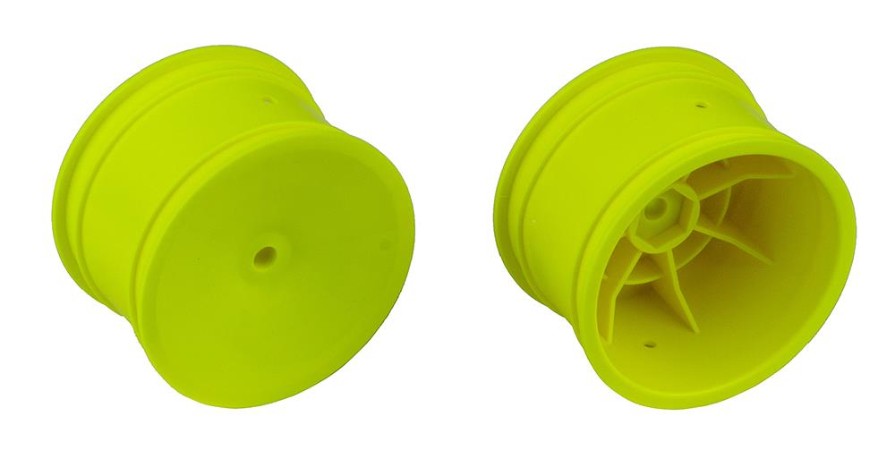 2WD/4WD Rear Wheels, 2.2 in, 12 mm Hex, yellow