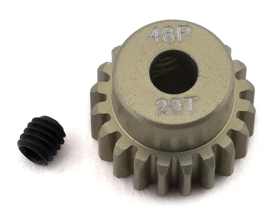 Pinion Gear alu (3.17mm Bore) (20T) 48P