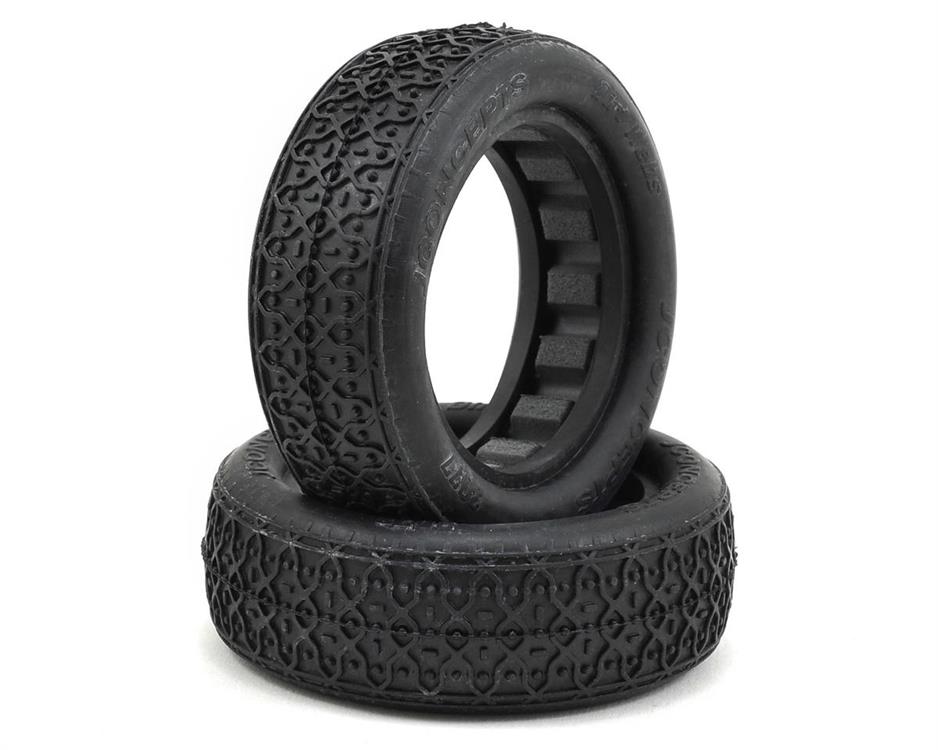 Däck Dirt Webs 2.2" 1/10 2WD fram Buggy m.foam (Gold)