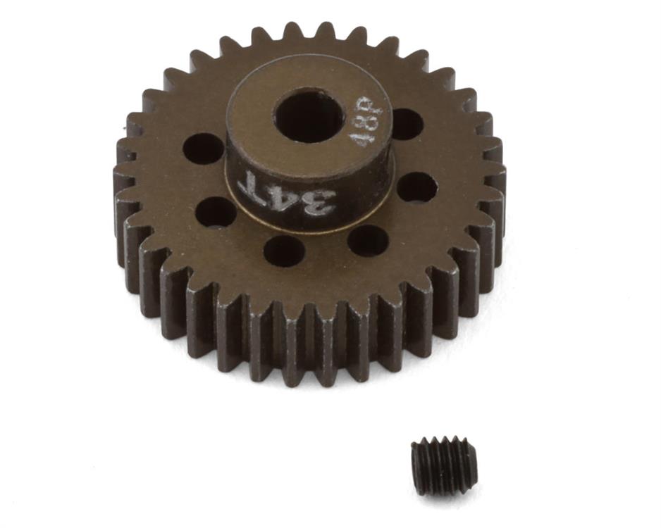 JConcepts 48P CNC-Machined Aluminum Silent Speed Pinion Gear (34T)