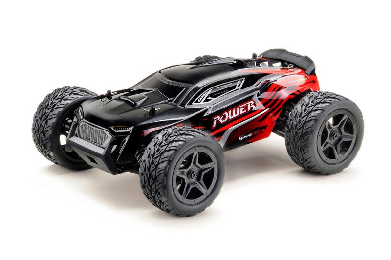 Power 1/14 High-Speed Truggy RTR, röd