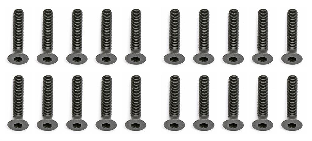 Screws, M3x16 mm FHCS