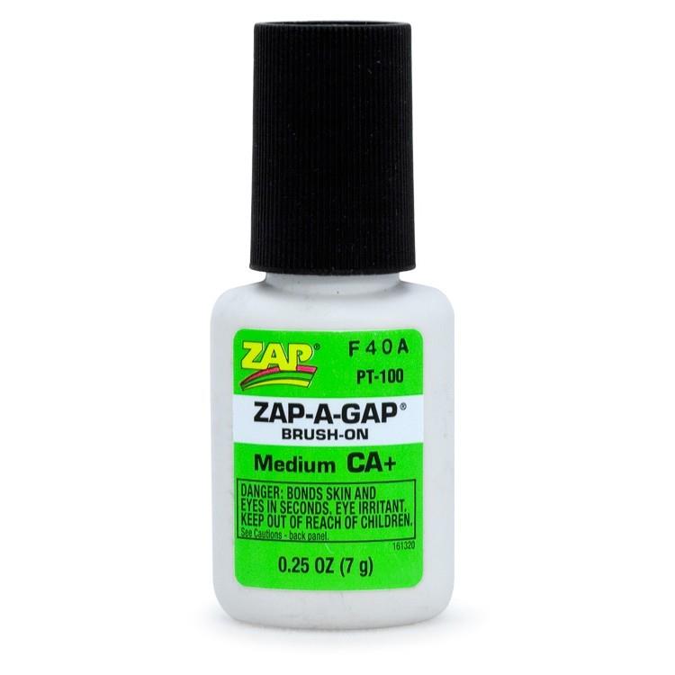 ZAP CA+ 1/4 oz 7gr Brush-On Grön