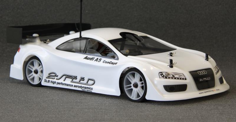 Body 1/10 200mm Audi A5 wing/decal (EFRA 2033)