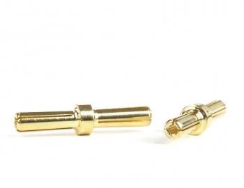 Gold Battery Bullets (2) | Dual 4mm