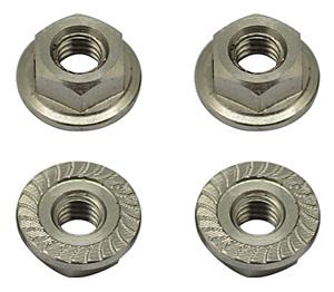 Titanium Wheel Nuts M4 - pk4