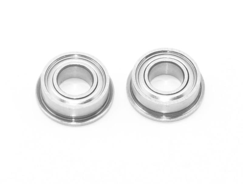 Ball bearing 4x8x3 flanged SS (2)