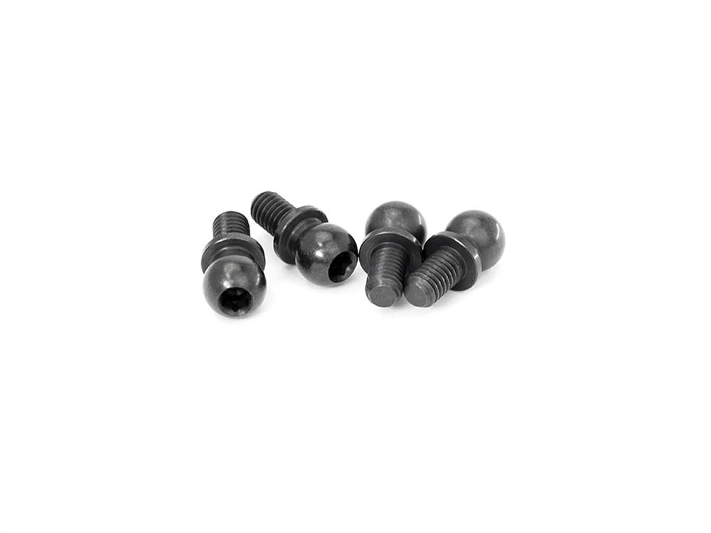 STEEL BALL END 4.9mm SHORT (4pcs)