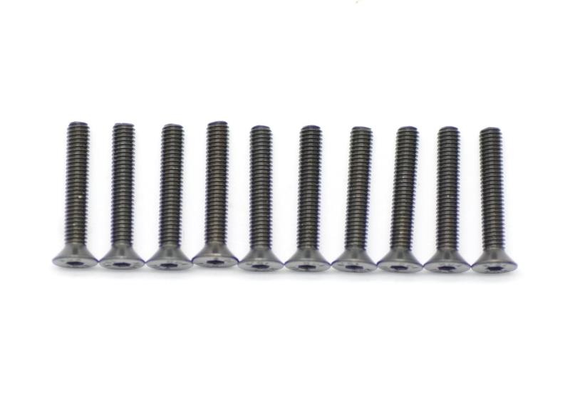 Screw allen countersunk M3x18 (10)