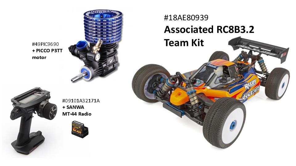 RC8B3.2 Team Kit Combo