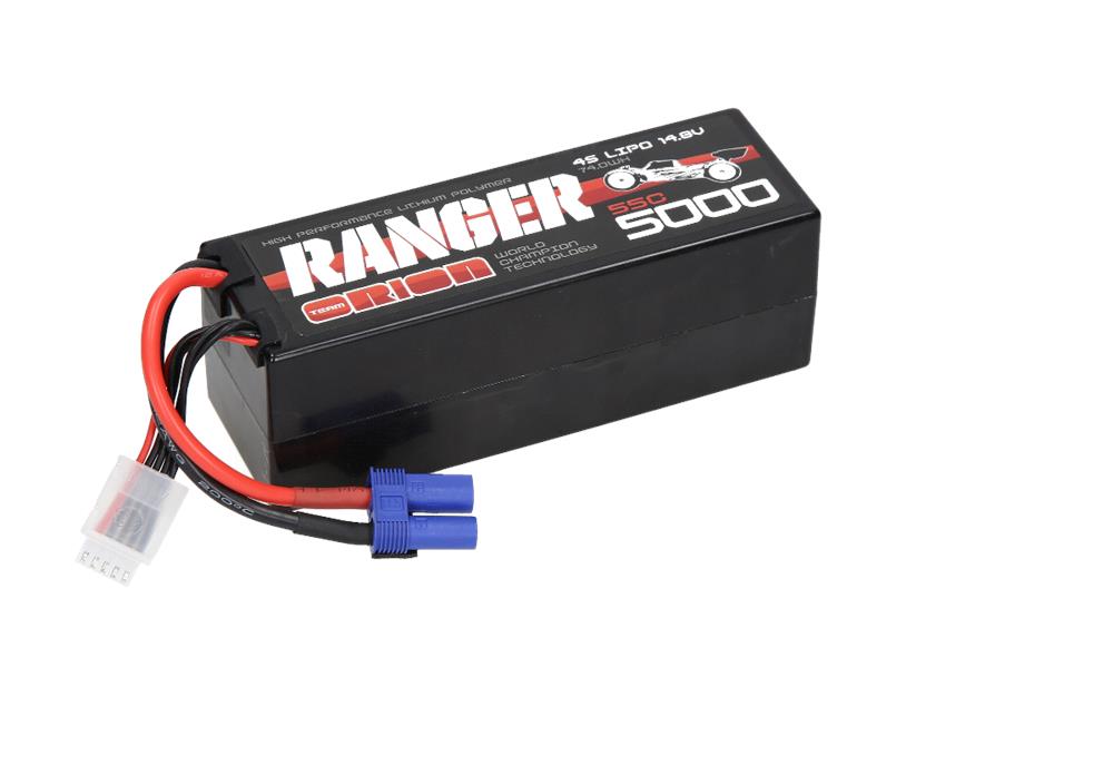 4S 55C Ranger LiPo Battery (14.8V/5000mAh) EC5