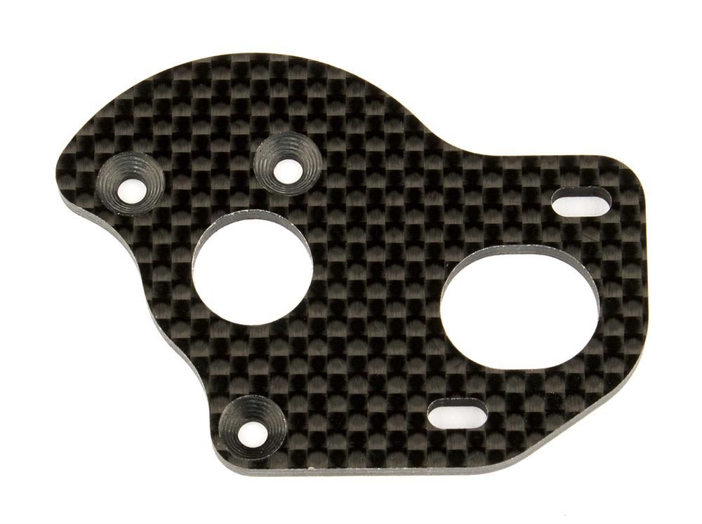 FT Laydown/Layback Motor Plate, carbon fiber