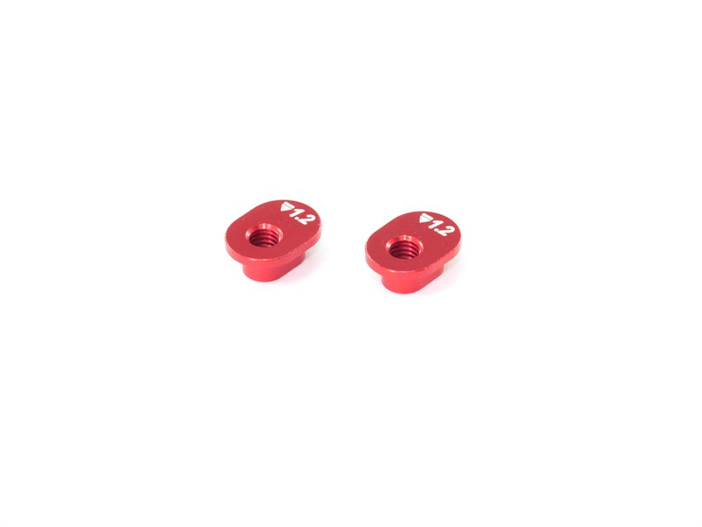 ALU SHOCK MOUNT BUSHING 1.2mm (2pcs)