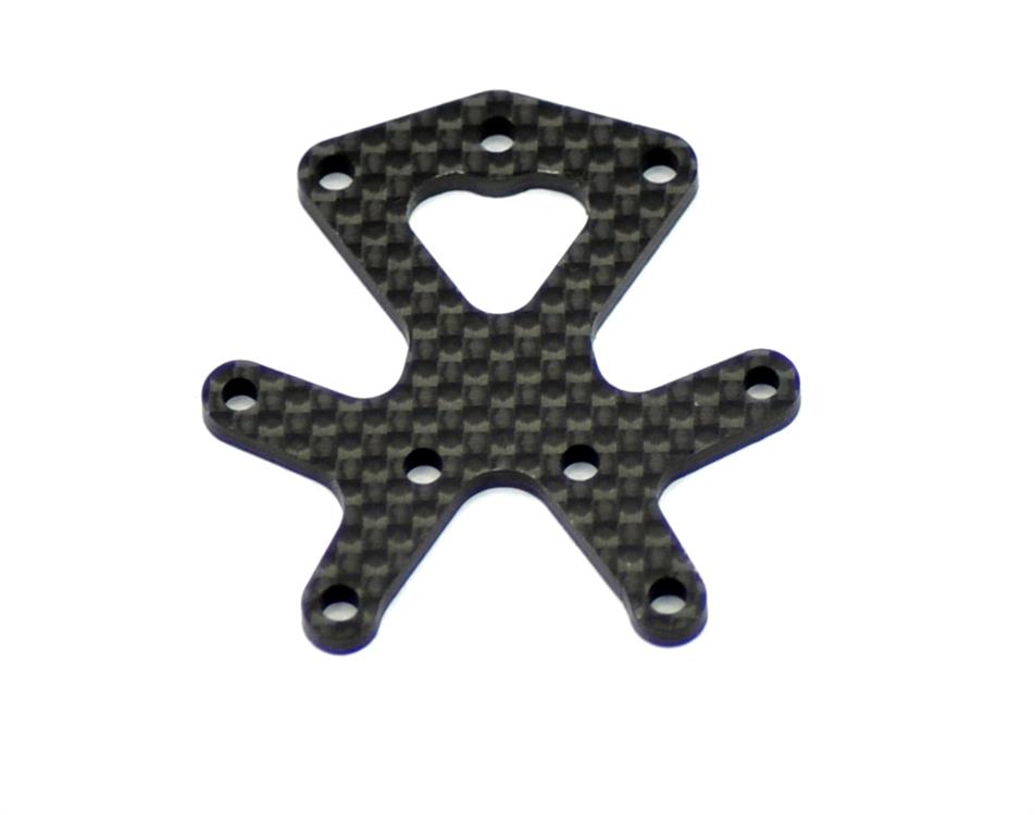 Suspension plate front bottom carbon F110 SF2