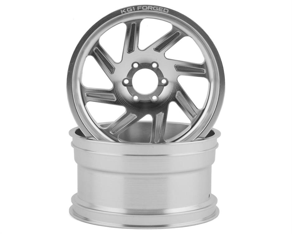 CEN KG1 Forged Spool KF011 CNC Aluminum Wheel (Silver) (2)