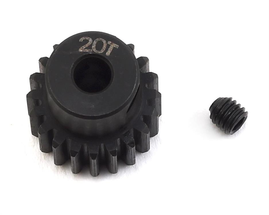 motordrev / pinion, stål 48P (3.17mm Bore) (20T)