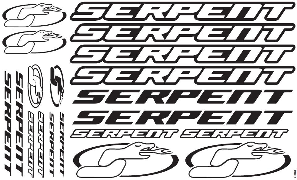 Decal sheet 1/8 black-white (2)