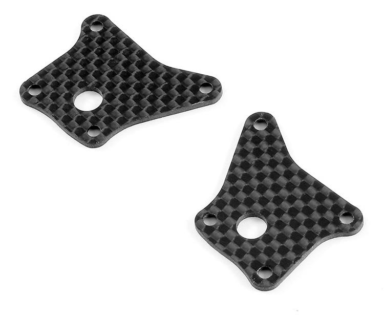 GRAPHITE FRONT LOWER ARM PLATE 1.6MM (2)