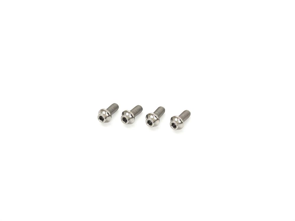 INFINITY M2.5x6mm TITANIUM UFO HEAD SCREW (4pcs)