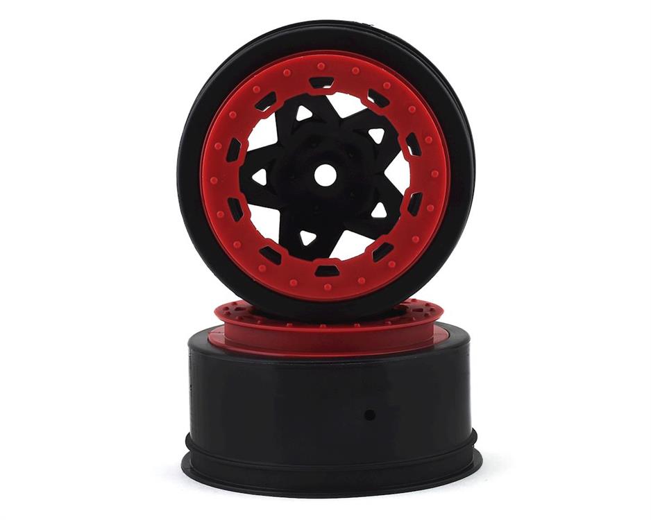 JConcepts 12mm Hex Tremor Short Course Wheels (Black) (2)