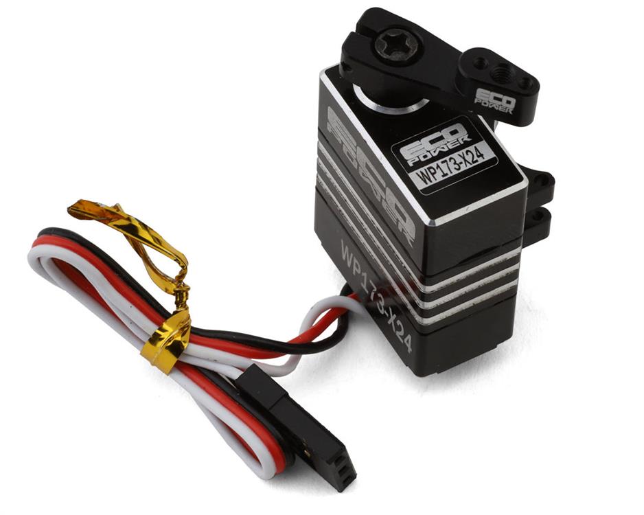 EcoPower WP173-X24 Aluminum Digital Micro Servo Direct Fit For Axial™ SCX24 (HV)