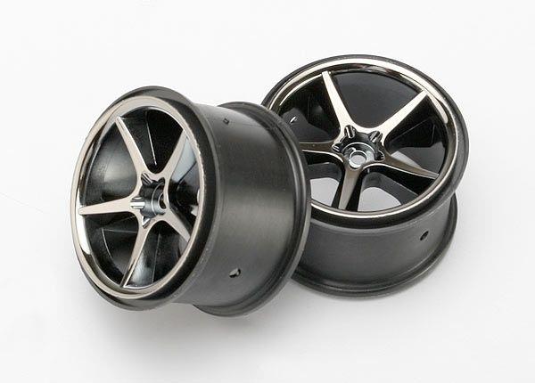 Wheels Gemini Black Chrome 2.2" (2)