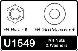 SPEED PACK - M4 Nuts and Washers