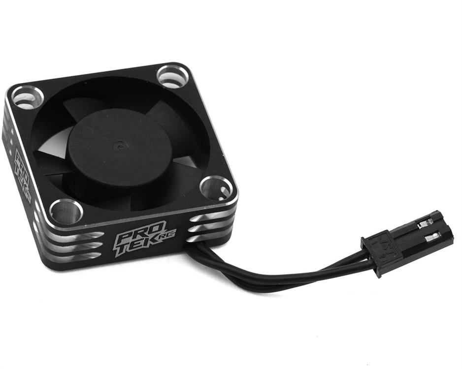 ProTek RC 30x30x10mm Aluminum High Speed HV Cooling Fan (Silver/Black)