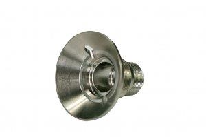 Centax clutchbell 1/8 alu nickel coated V2