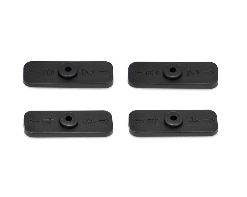 Wing mount plates (2+2) SRX8