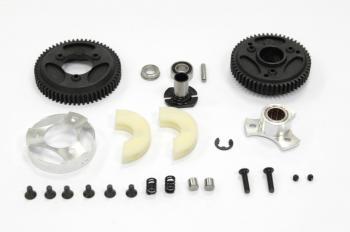 2-speed gearbox set wc (no shaft)