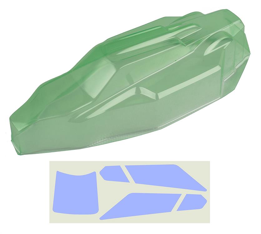 RC10B6 Lightweight Body, clear