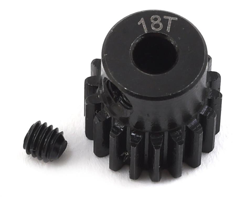 motordrev / pinion, stål 48P (3.17mm Bore) (18T)