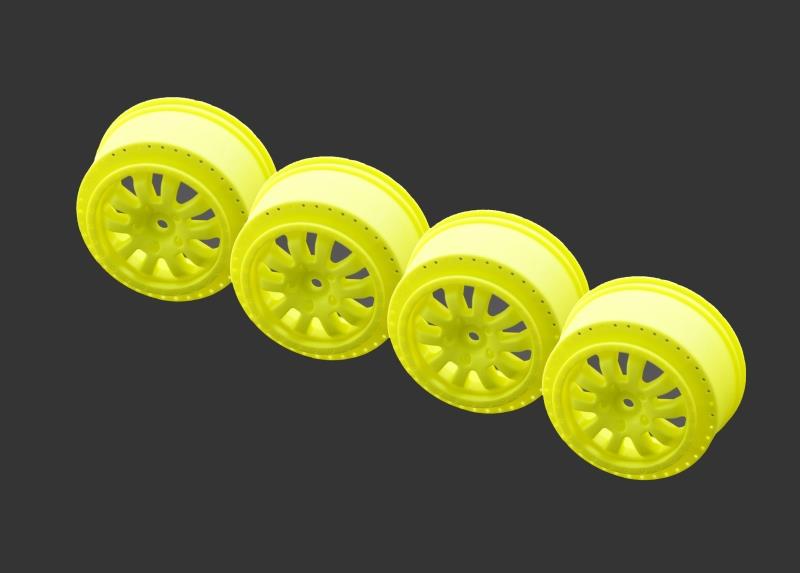 Rim 1/10 SRX2 SC yellow (4)