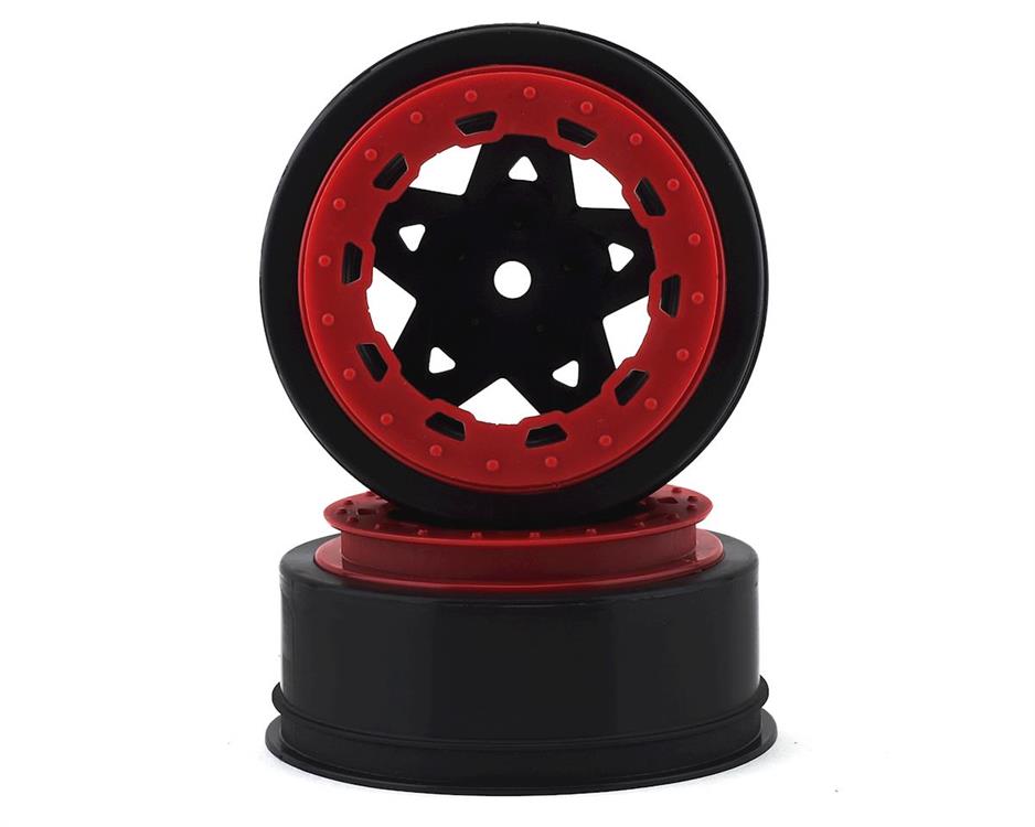 JConcepts 12mm Hex Tremor Short Course Wheels (Black) (2)