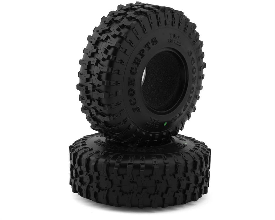 JConcepts Tusk 2.2" All Terrain Rock Crawler Tires (2) (Green)