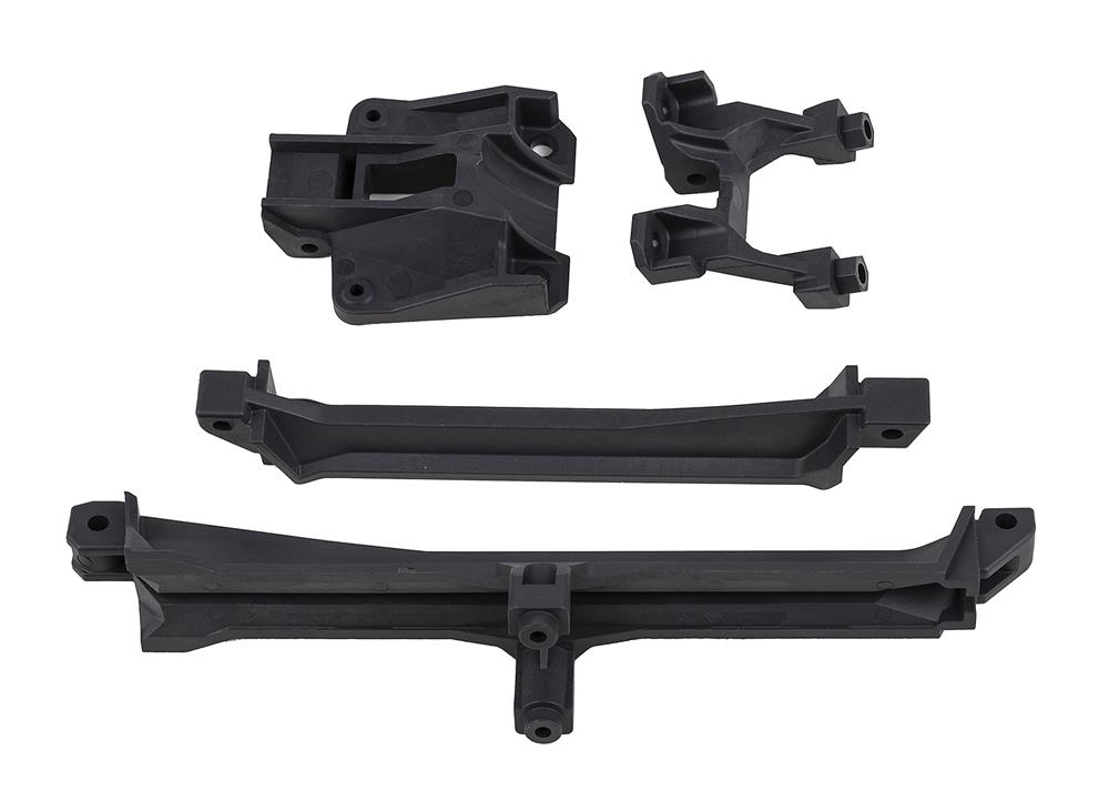 SR7 FT Upper Chassis Brace Set, carbon