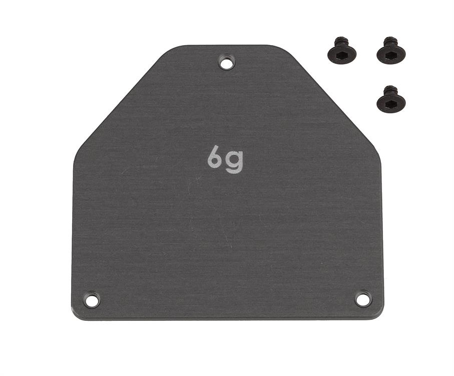 FT Aluminum Servo Weight Plate, 6g