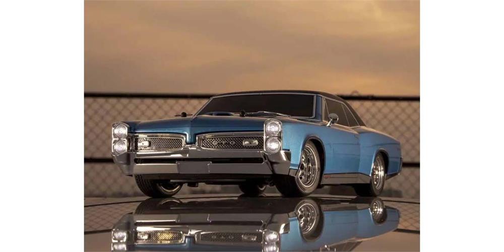 Kyosho Fazer MK2 (L) Pontiac GTO 1967 Tyrol Blue 1:10 Readyset