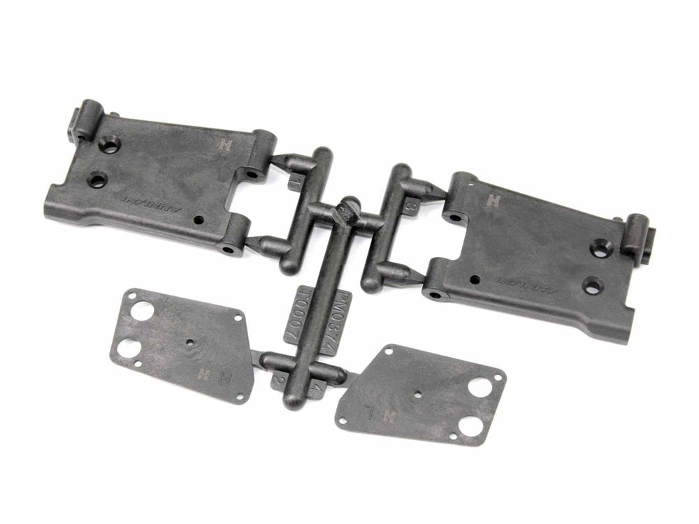 INFINITY REAR LOWER ARM SET (HARD)