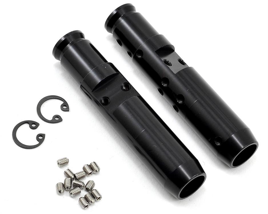 Vanquish Products "Currie Rockjock" SCX10 Rear Tubes (Black)