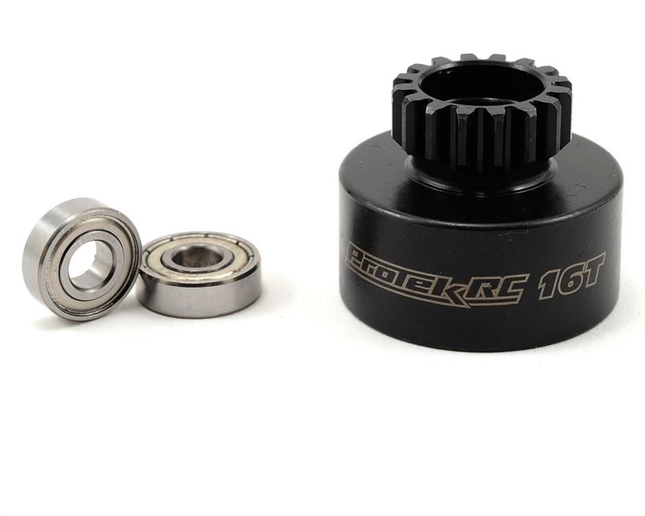 ProTek RC Hardened Clutch Bell w/Bearings (Mugen/OFNA Style) (16T)