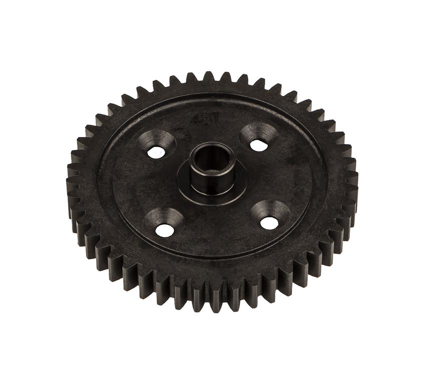 RC8B4e Spur Gear, 46T, Mod 1, plastic