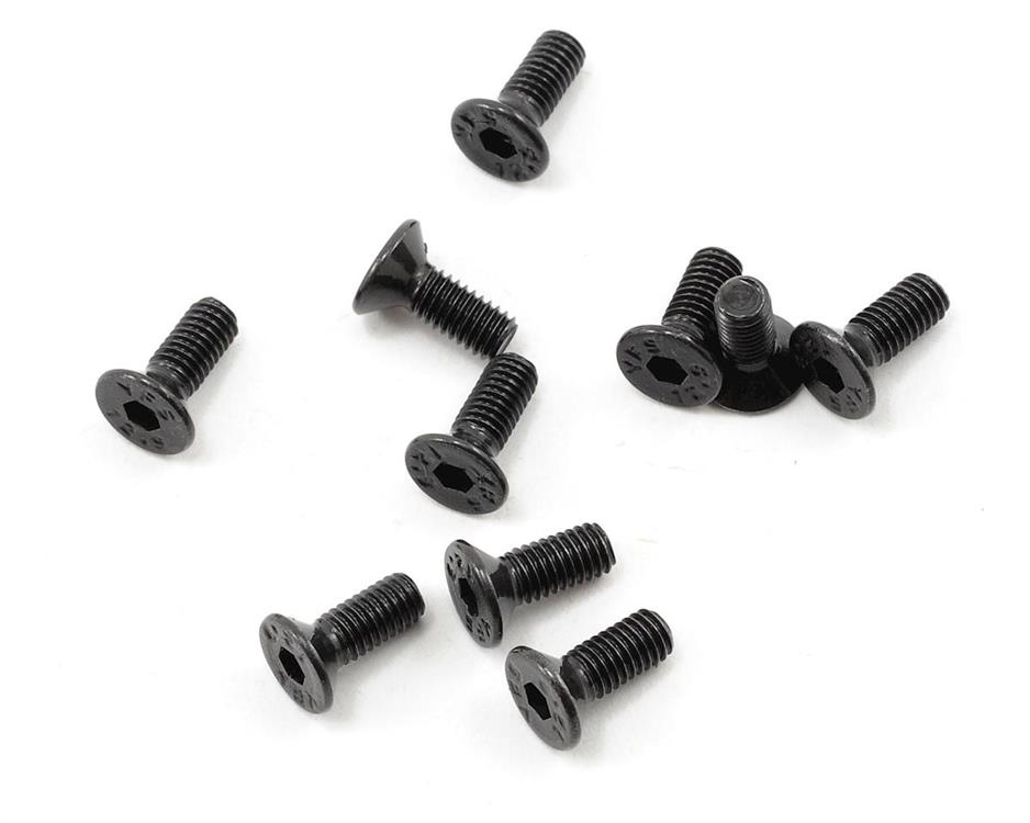 ProTek RC 3x8mm "High Strength" Flat Head Screws (10)