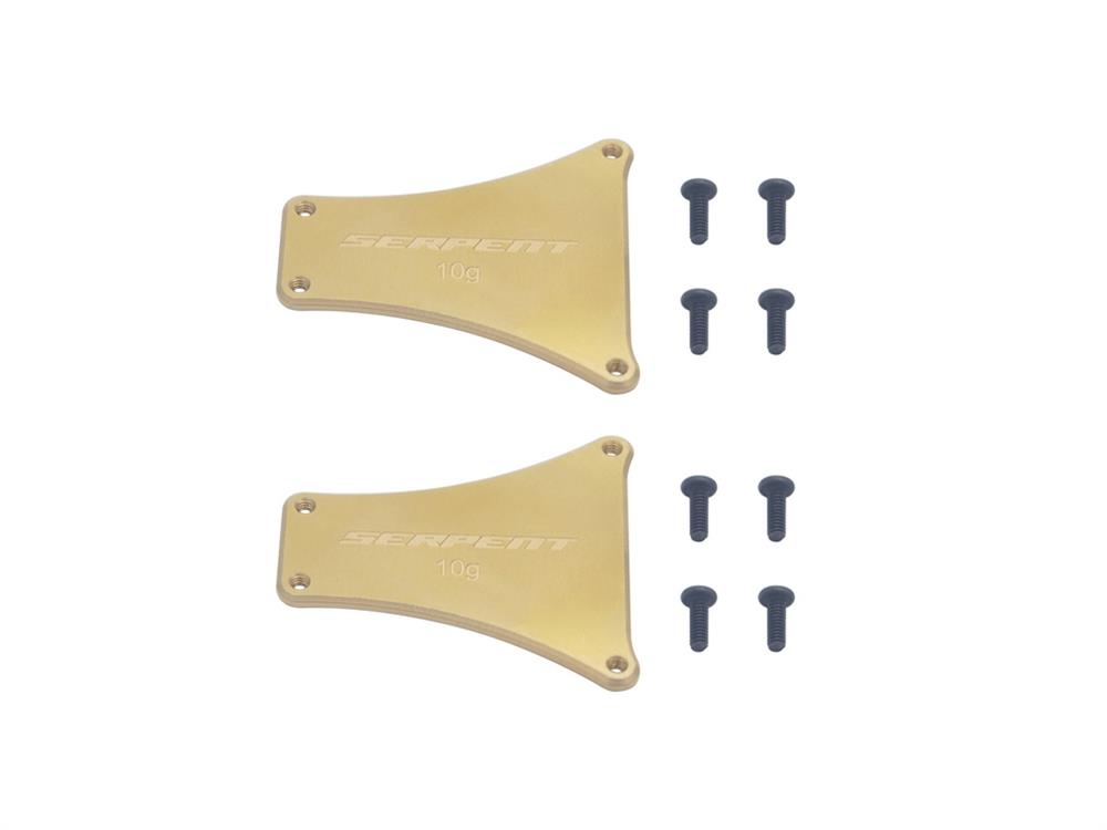 Wishbone insert brass 10gr (2) X20