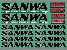 DECAL SANWA-BLACK *JPN-2009