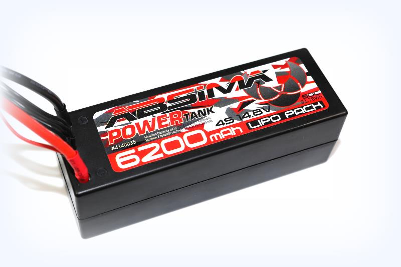 Power Tank Lipo 14.8V.-60C 6200 Hardcase (EC5)