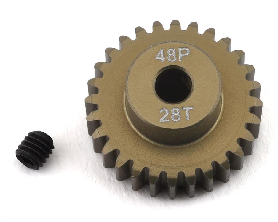 Pinion Gear alu (3.17mm Bore) (28T) 48P