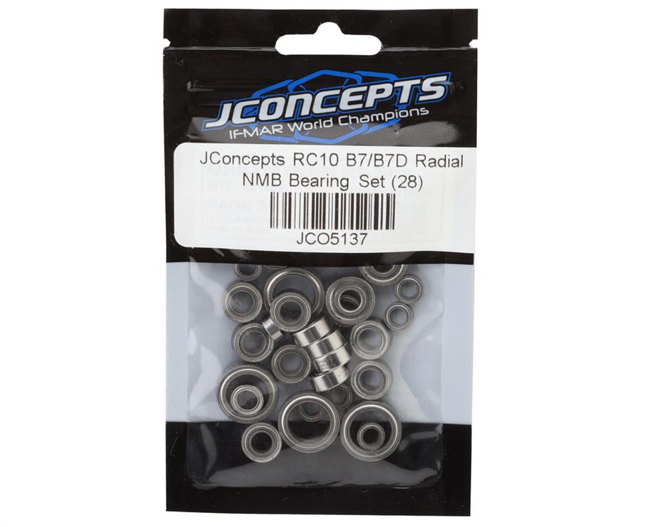 JConcepts RC10 B7/B7D Radial NMB Bearing Set (28)